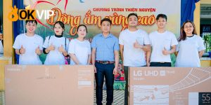 Chung tay cùng OKVIP từ thiện lan toả yêu thương